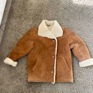 Original Shearling Leather jacket.